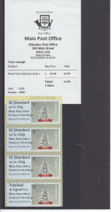 2016 Gibraltar - Post & Go - Main Post Office,  Season's Greetings - BNGI16 G102