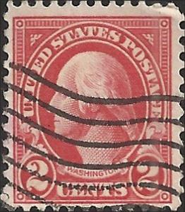 # 554 USED CARMINE GEORGE WASHINGTON