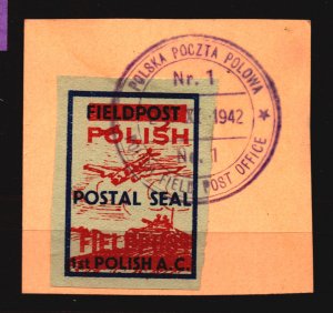 Poland Field Post Office Postal Seal