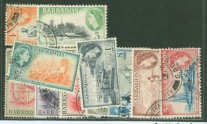 Barbados #235-44/246  Multiple