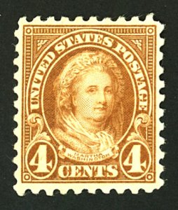 U.S. #585 MINT OG HR