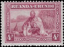 RUANDA-URUNDI   #51 MH (1)