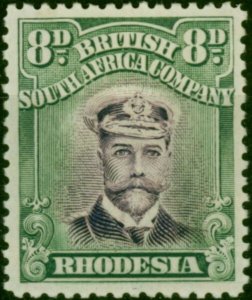 Rhodesia 1913 8d Violet & Green SG230 Fine MM (5)