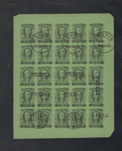 MEXICO SCOTT# 7 FULL SHEET