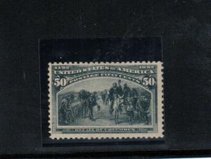 USA #240 Mint Fine Never Hinged Post Office Fresh