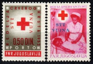 Yugoslavia Trieste #RAJ4-5 MNH $3.20 (X4583)