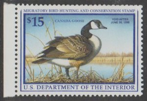 U.S. Scott #RW64 Duck Stamp - Mint NH Single