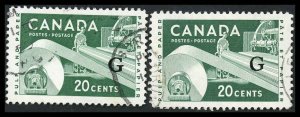 Canada O45,O45a Used