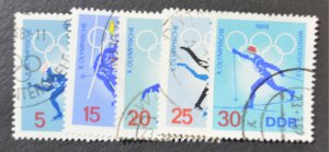 DDR Sc # 977-81, VF Used