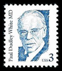 PCBstamps   US #2170a 3c Dr. Paul D. White, MNH, (8)