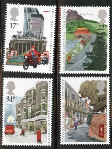 Great Britain Scott 1111-1114 MNH** 1985 Royal Mail set