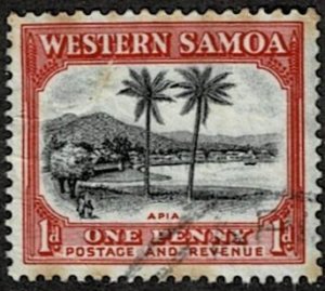 1935 Western Samoa Scott Catalog Number 167 Used