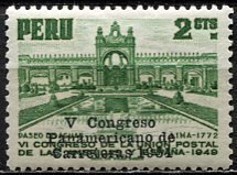 Peru; 1951: Sc. # 447: MNH Single Stamp