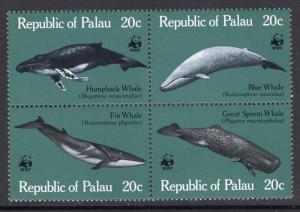 Palau 27a Whales MNH VF