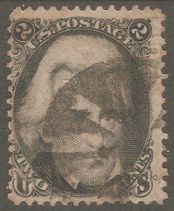 US USA Sc# 73 USED VGF Andrew Jackson