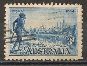 Australia #143 F-VF Used CV $6.00 (5274)  