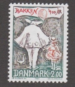 Denmark # 733, Amusement Park 400th Anniversary, Mint NH