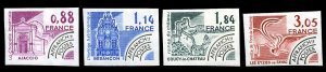 France, 1950-Present #1719-1722 (YT 170-173) Cat€34.50, 1981 Tower Type, im...