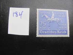 GERMANY 1939 MNH SC B144 SET VF/XF 80 EUROS (184)