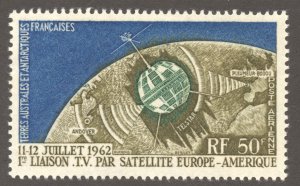 FSAT Scott C5 MNHOG - 1962 TELSTAR Issue - SCV $29.00