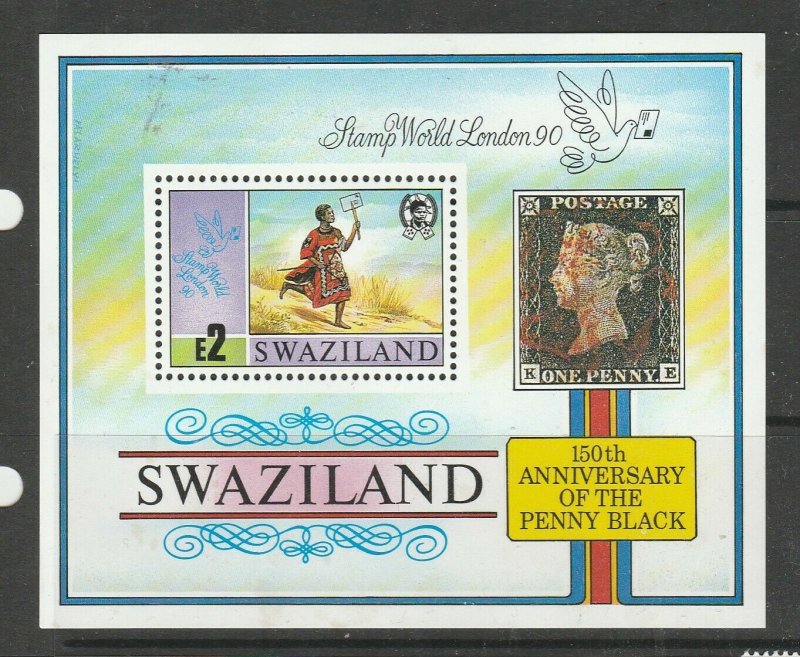 Swaziland 1990 Stamp world, London 90 MS UM/MNH SG MS569