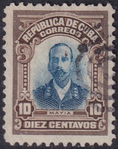 Cuba 1910 Sc 244 used