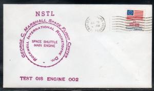 Space Shuttle Engine 2 Test 18  7/16/1976 D613