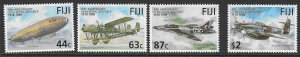 FIJI SG1016/19 1998 ROYAL AIR FORCE MNH