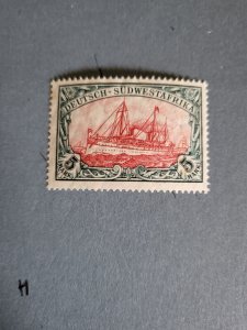 Stamps German South West Africa Scott #34a never hinged