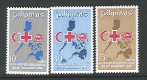 Philippines 1020-1022  MNH Complete set SC: $1.60