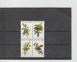 Palau  Scott#  8a  MNH Block of 4  (1983 Birds)