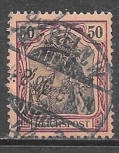 Germany 60: 50pf Germania, used, VF