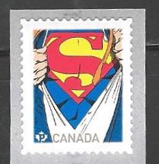 CANADA 2013 SUPERMAN MAN STEEL COMIC BOOK COIL SINGLE