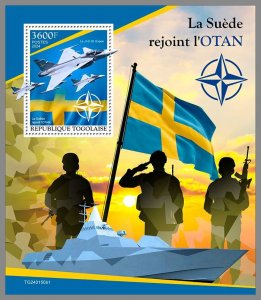 TOGO 2024 MNH Sweden joins NATO S/S1