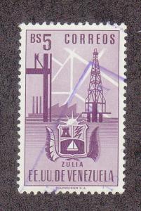 Venezuela Arms of Zulia (Scott #477) Used