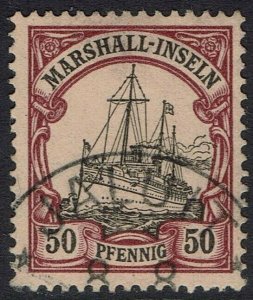 MARSHALL ISLANDS 1901 YACHT 50PF USED