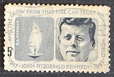 John Kennedy 5c, US #1246 (1229-Т)