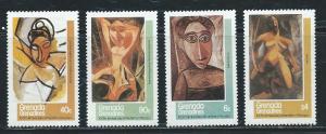 Grenada Grenadines 435-8 1981 Picasso set MNH