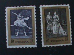 ​POLAND-1970 SC#1763-70 -STAMP DAY- FAMOUS POLISH PAINTINGS -MNH-VF LAST ONE