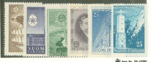 Finland #330-335 Unused Single (Complete Set)