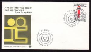 United Nations - Geneva 100 FDC