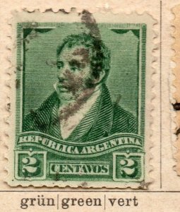 Argentina 1892-98 Early Issue Fine Used 2c. NW-11746