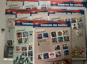 3182 through 3191 USPS Sealed CELEBRATE THE CENTURY Set of 10 Sheets - MNH