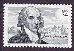 3545 James Madison mint single