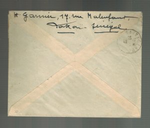 1938 Dakar Senegal Cover to Yura