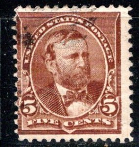 United States Scott # 223, used