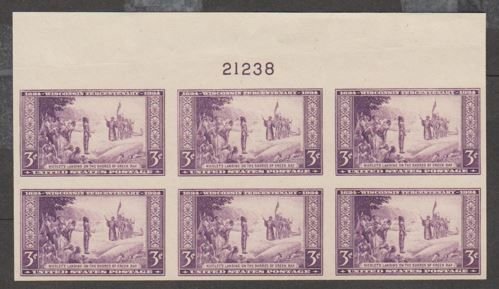 U.S. Scott Scott #755 Mothers of America Stamp - Mint NH Plate Block