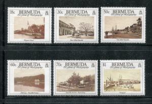 Bermuda 590-593 MNH Paintings 1990 by Ross Sterling Turner Ogden Bush x18444