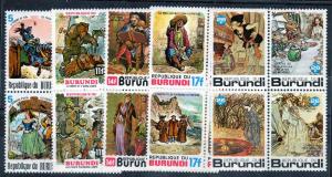 Burundi Scott 532-527 MNH! Fairy Tales!