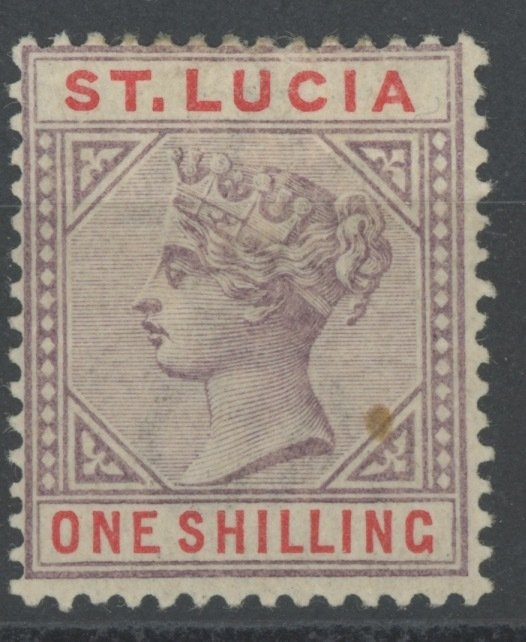 St. Lucia 35 * mint HR (2107 135)